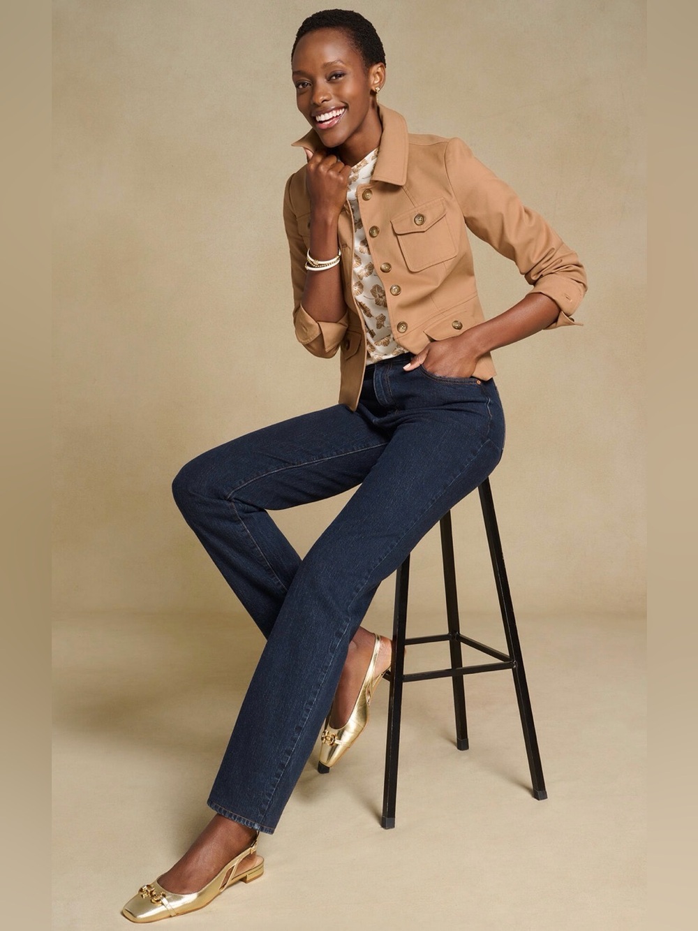 Talbots High Waist Relaxed Jeans